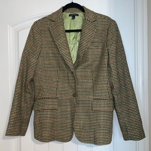Land’s end houndstooth blazer